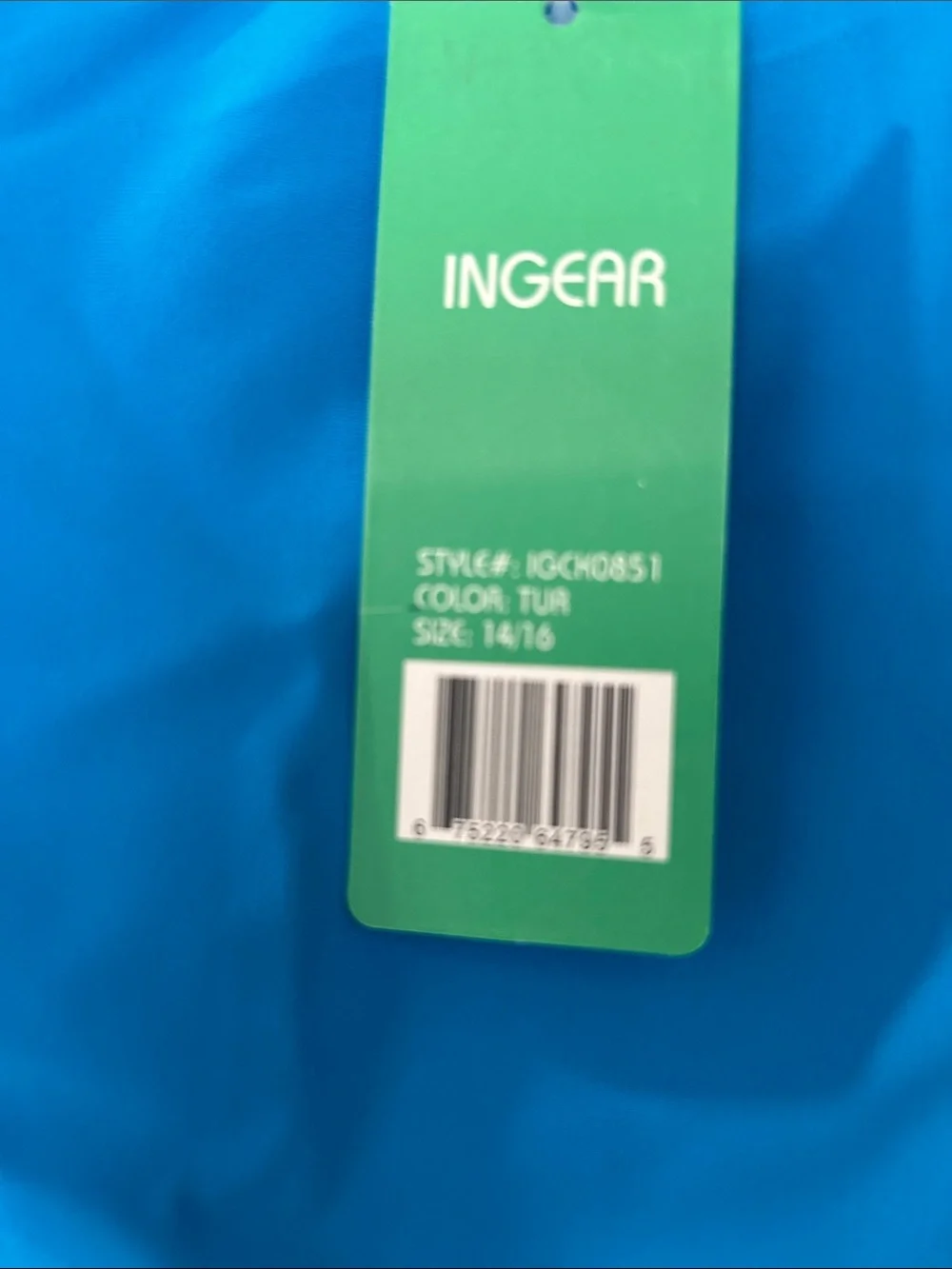 Ingear vibrant blue