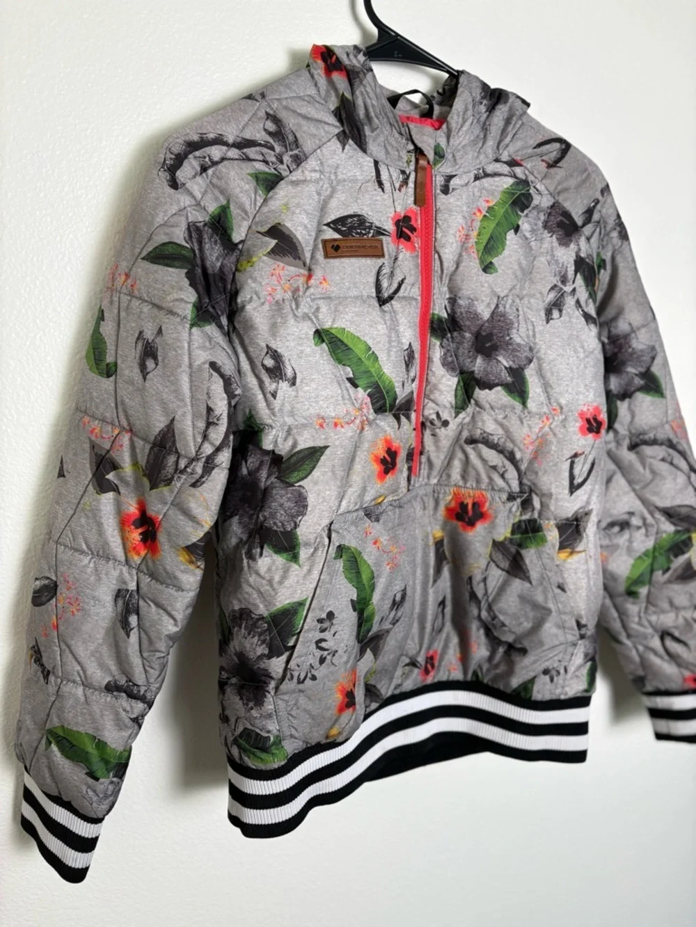 Obermeyer quilted pullover