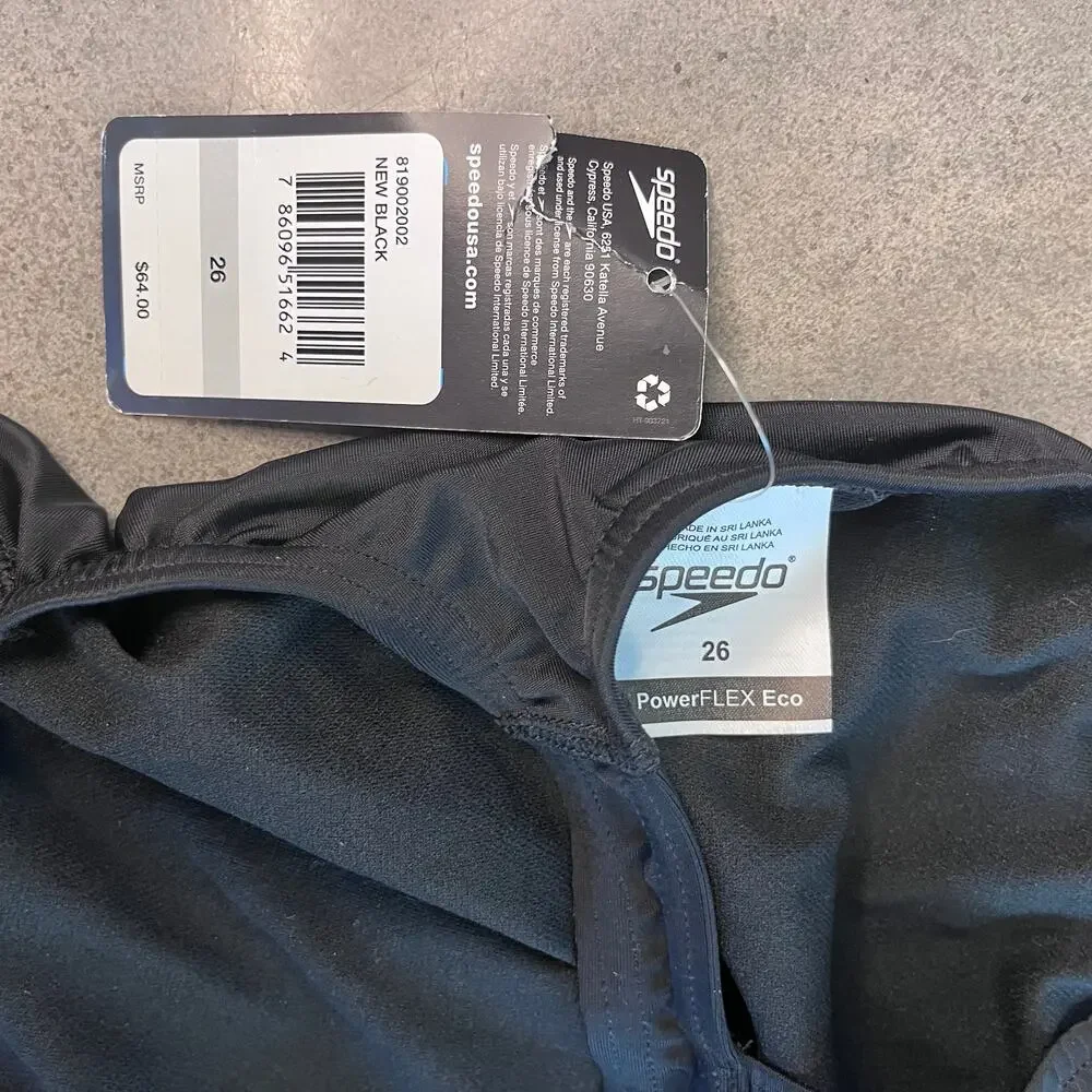 Speedo all black