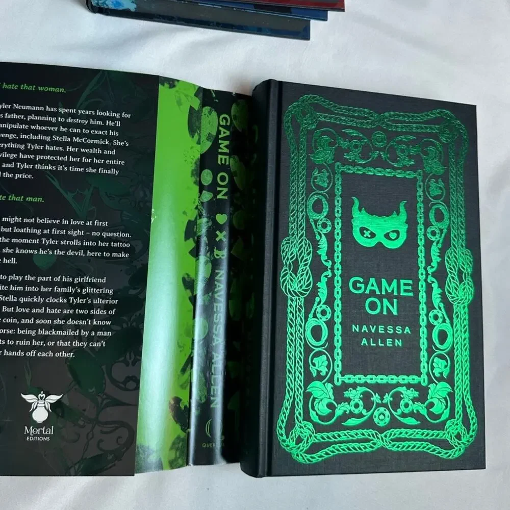 Lights Out Caught Up Game On Navessa Allen FairyLoot SE Hardcover 3 Book Set
