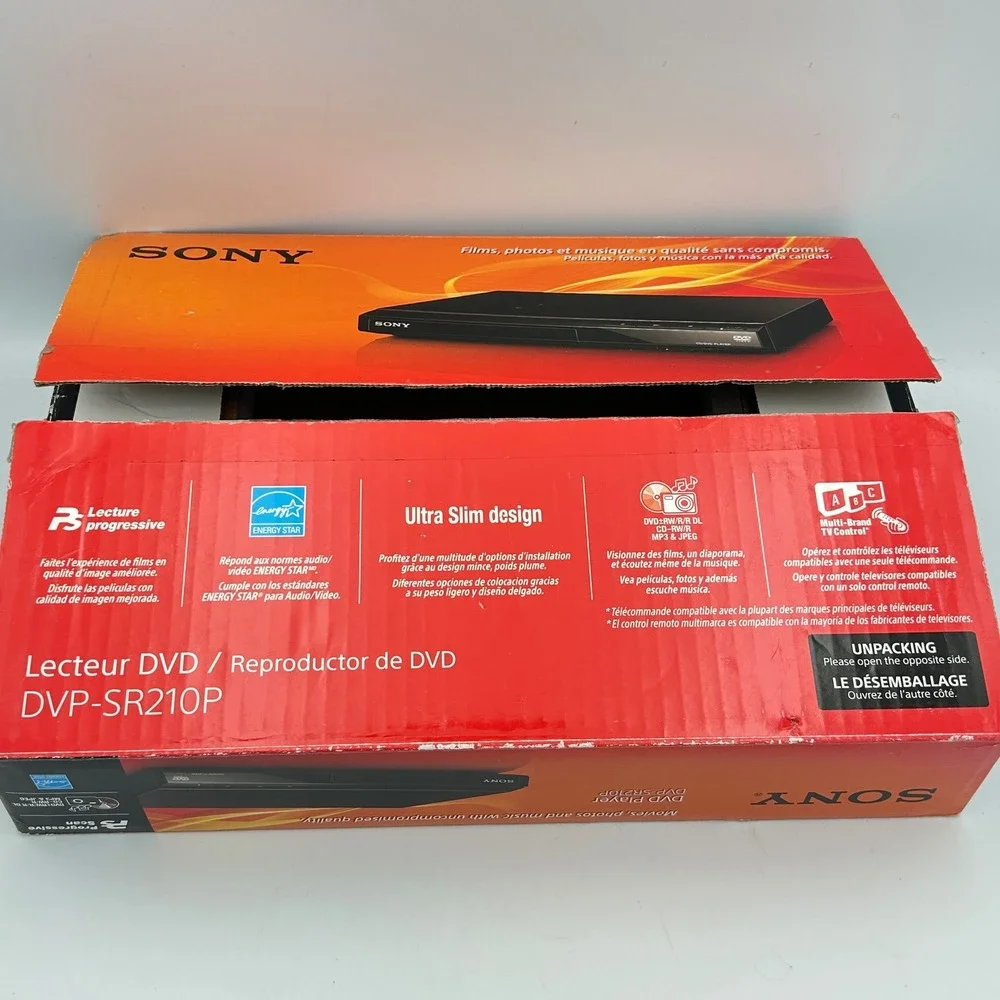Sony dvp sr210p