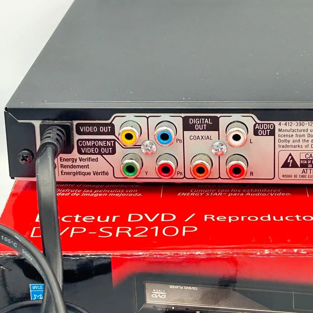 Sony dvp sr210p
