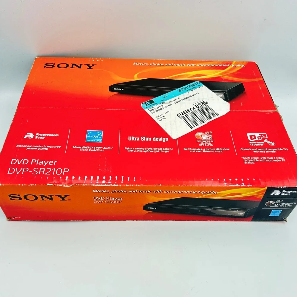 Sony dvp sr210p