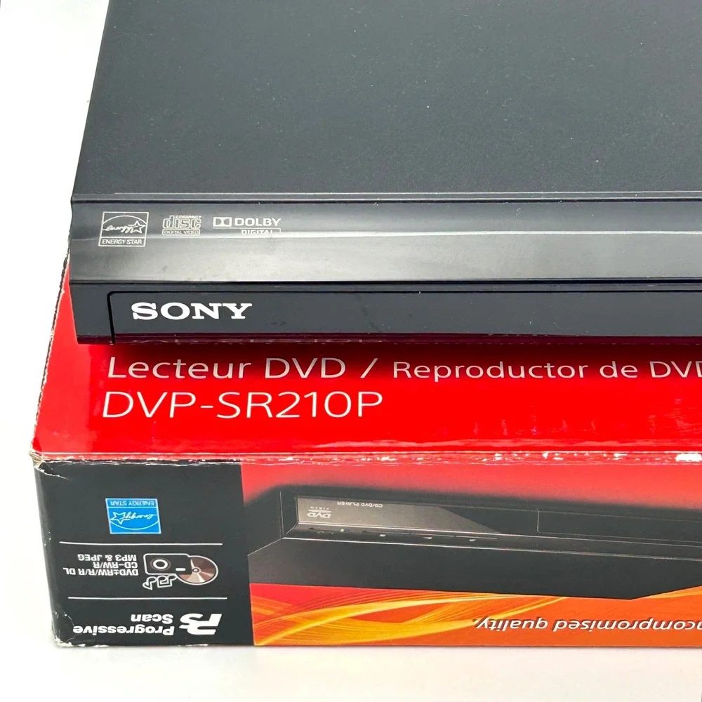 Sony dvp sr210p