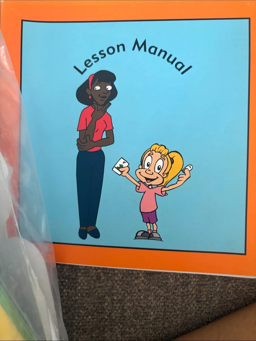 Lesson Manual Kids Activity Book - i read program based on phonics