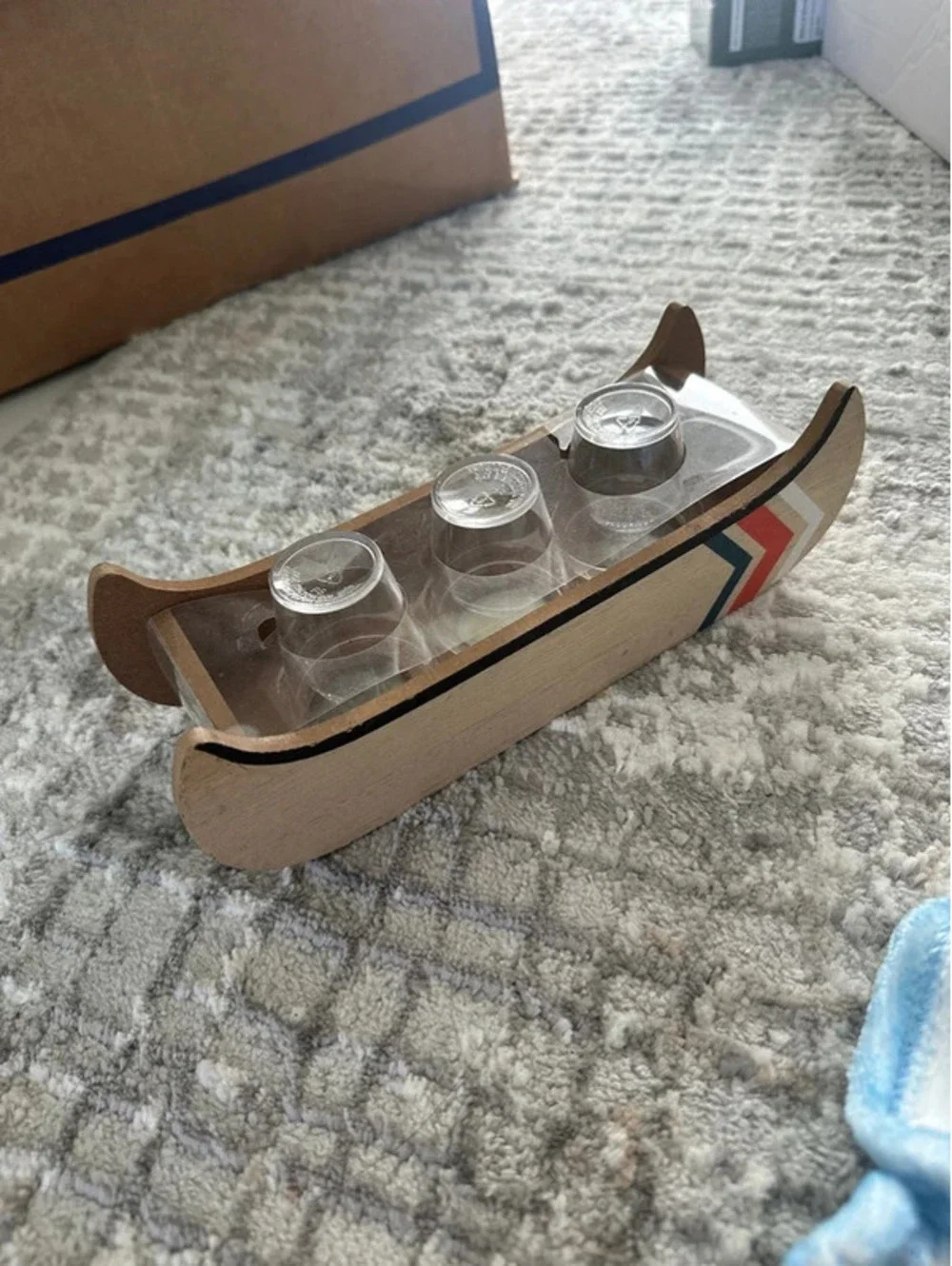 Canoe Candle Holder