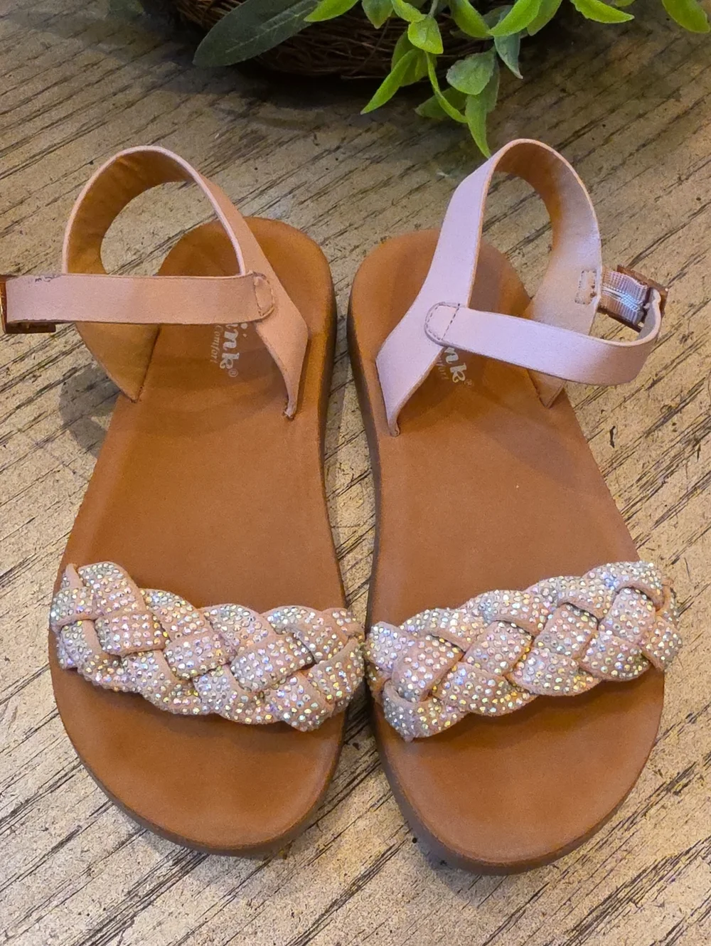 Link braided beaded