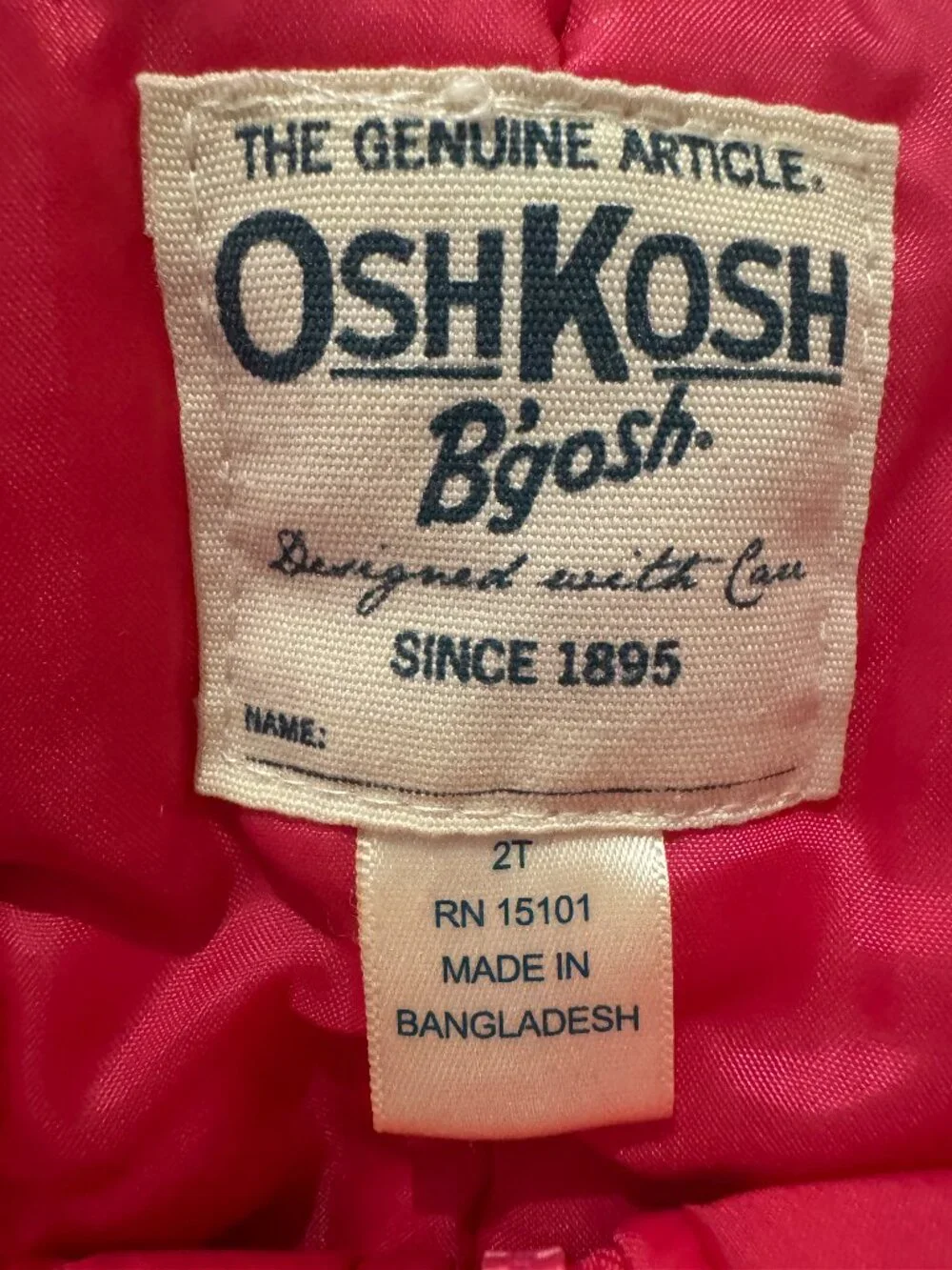 OshKosh Bgosh oshkosh piece