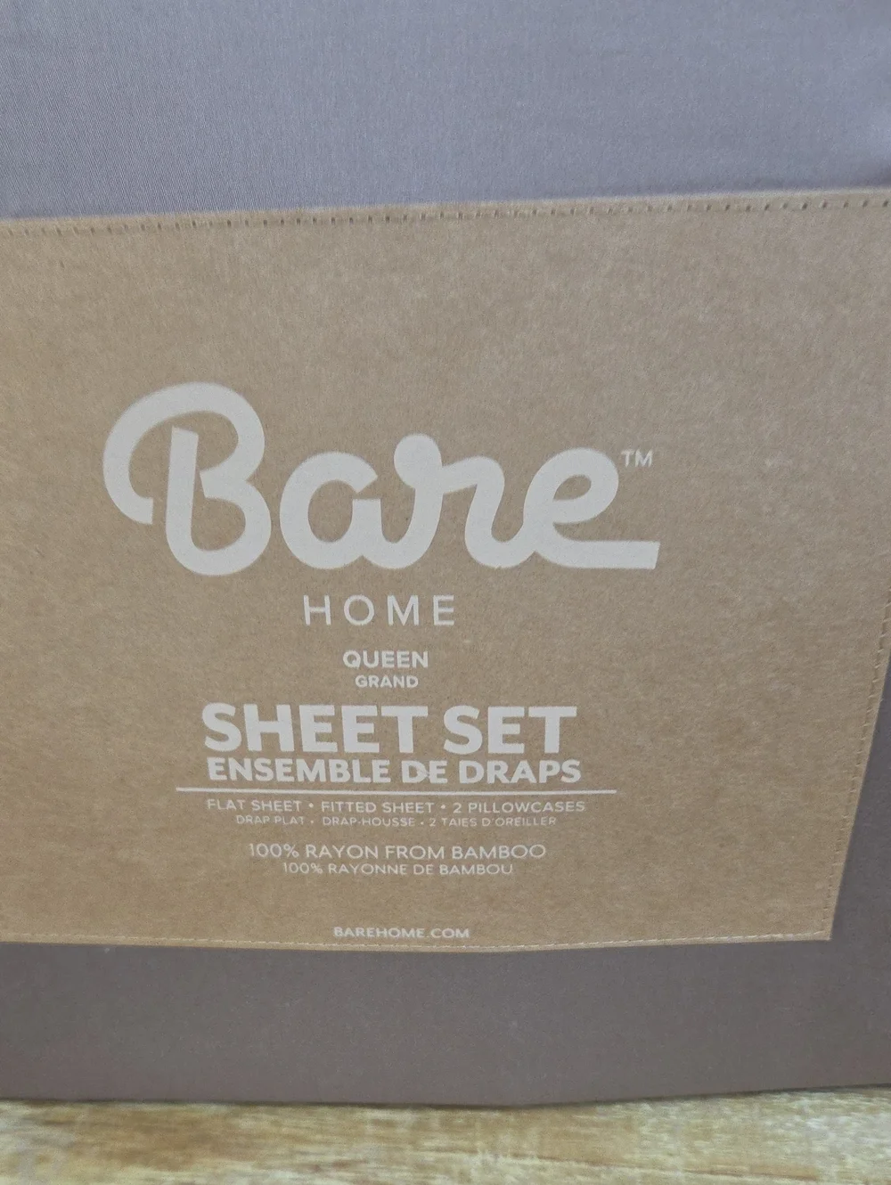 Bare Home smooth navy