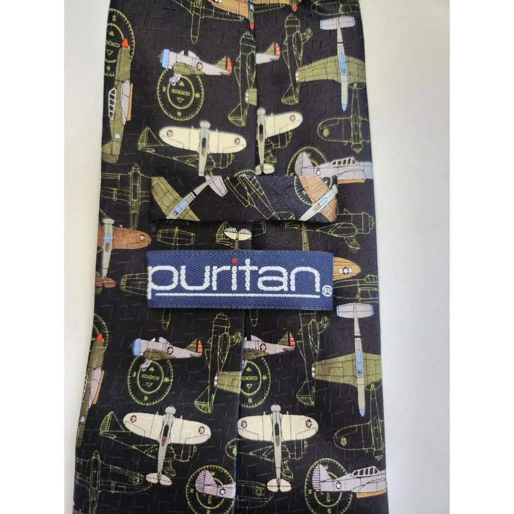 The Tie Studio Aviation Tie 100% Silk B1