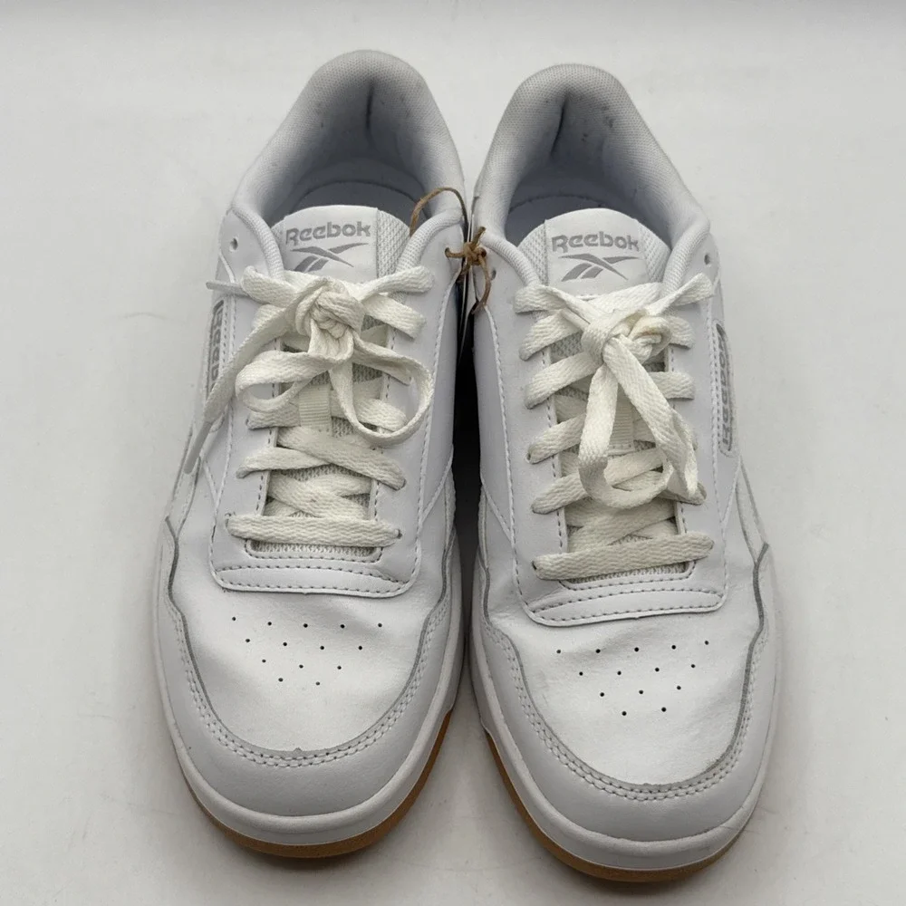 Reebok Women's Classic Court Advance White Fashion Legacy Tie Up Sneakers‎ Sz 9