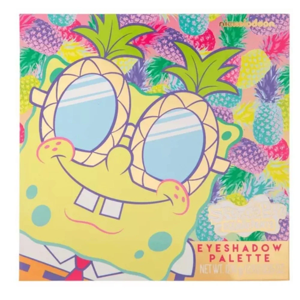 💎 Nickelodeon SPONGEBOB SQUAREPANTS 12 Color Pan Eyeshadow Palette New