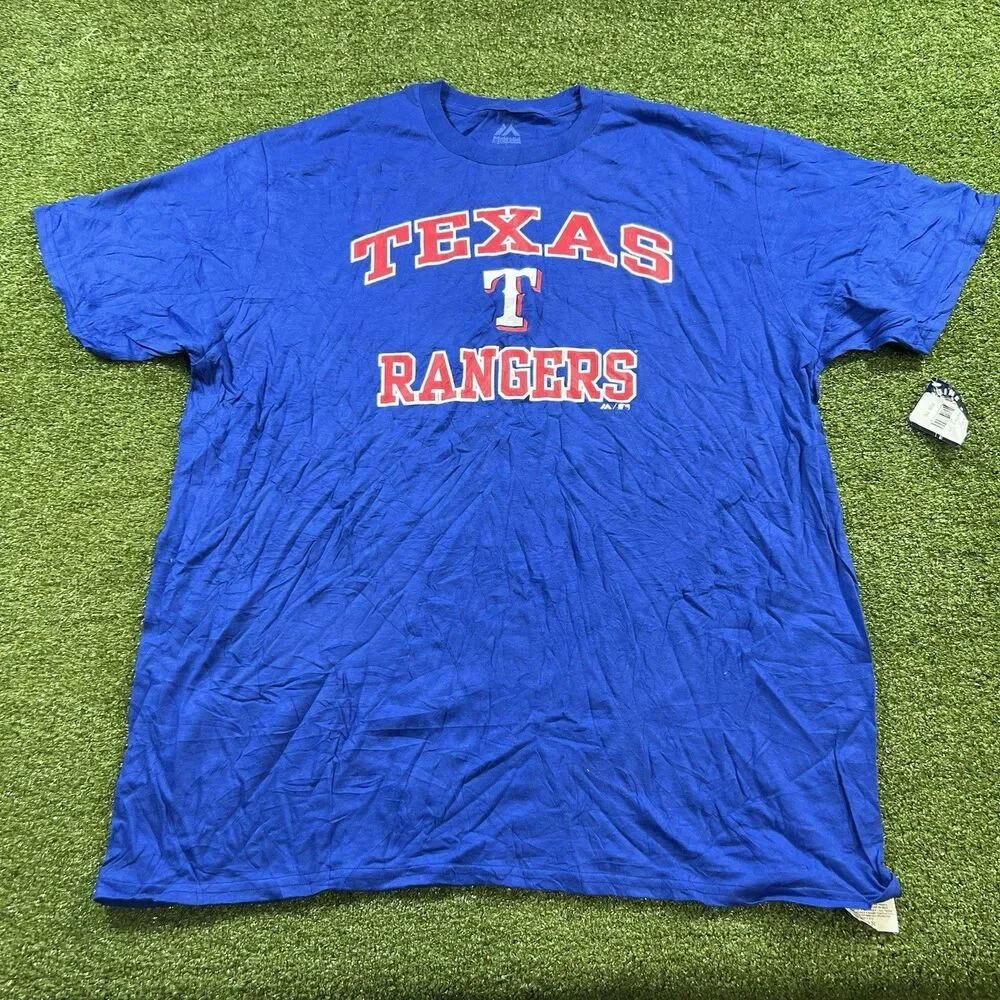 Majestic Texas Rangers MLB Authentic Collection T-Shirt Men’s 2XL