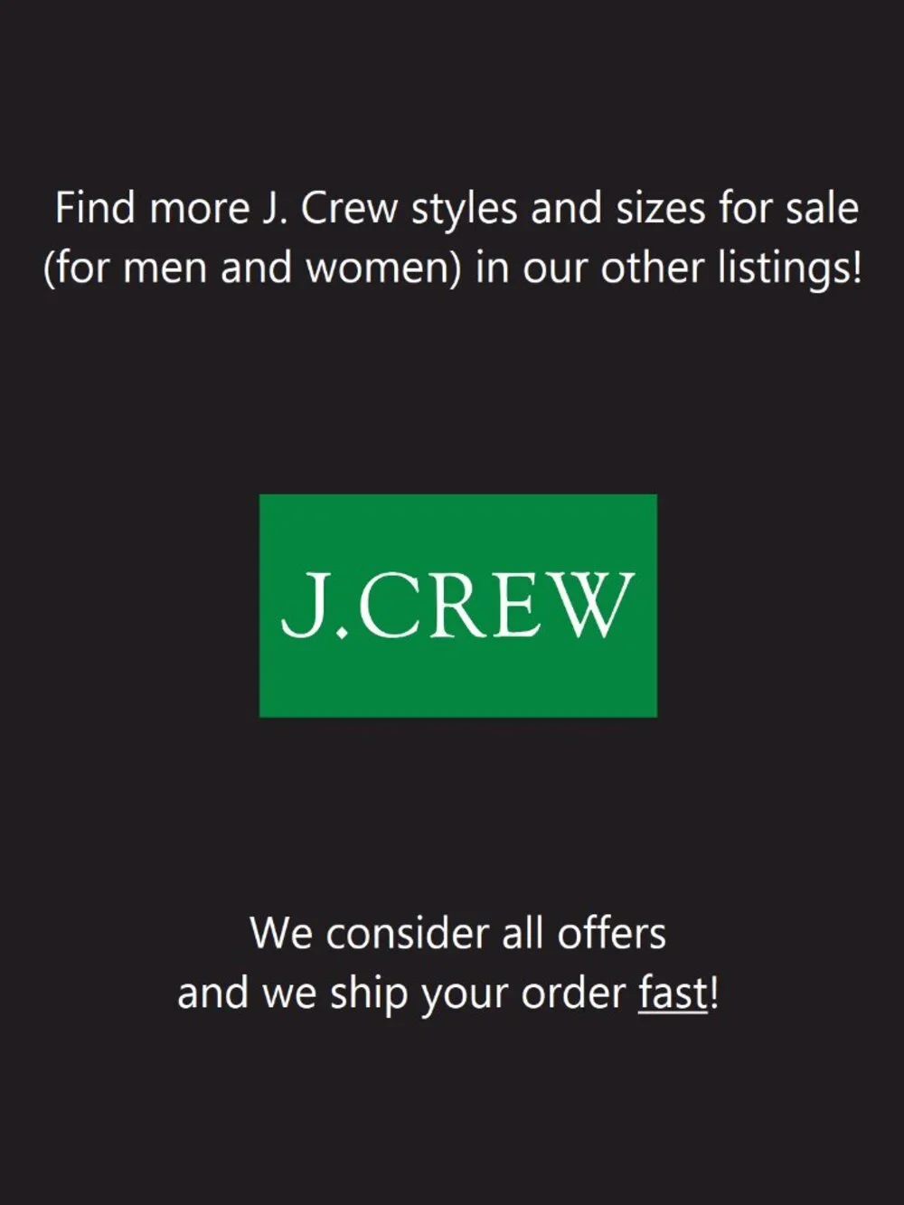 J. Crew ***click like