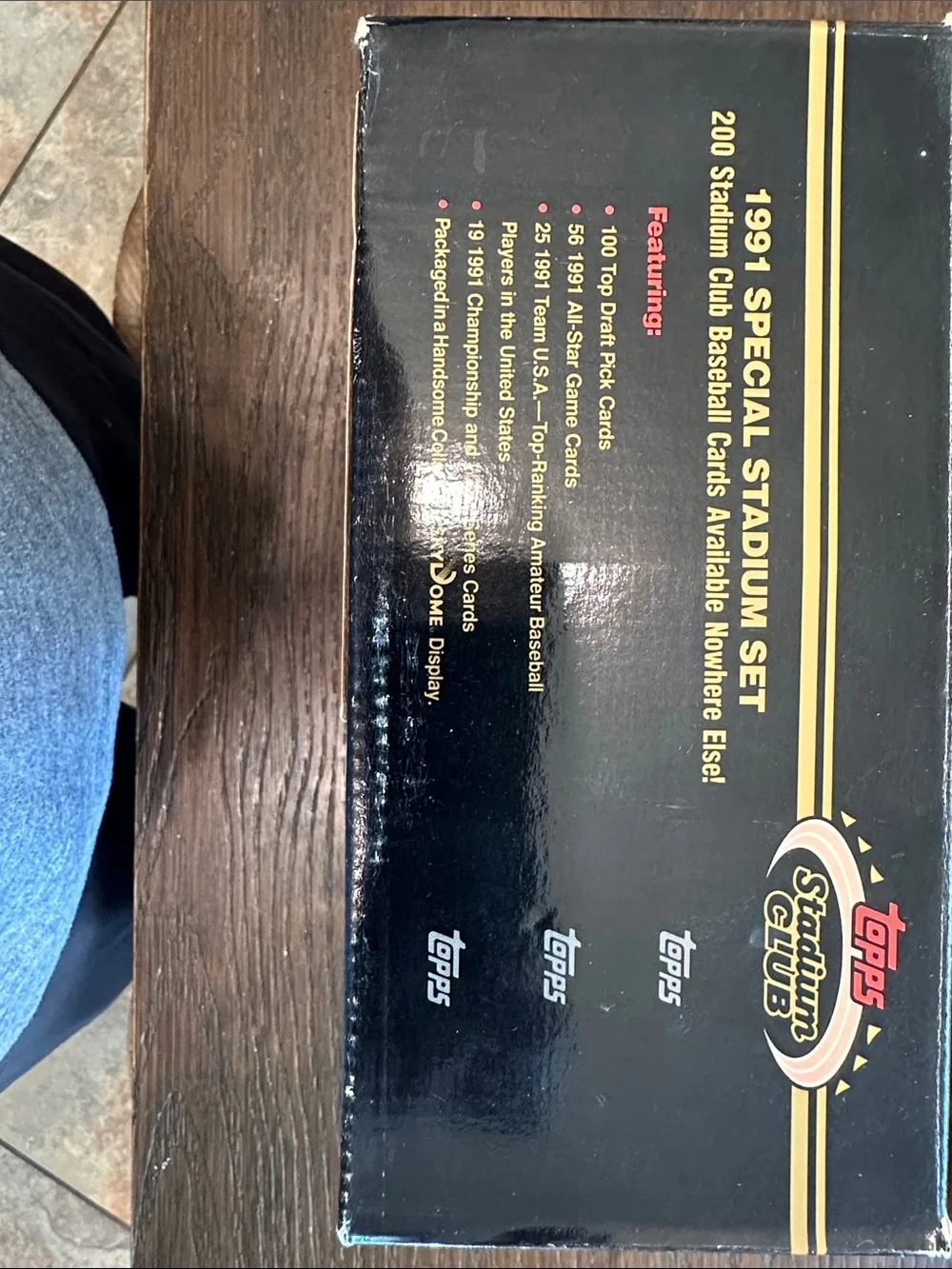 Topps collectible tin