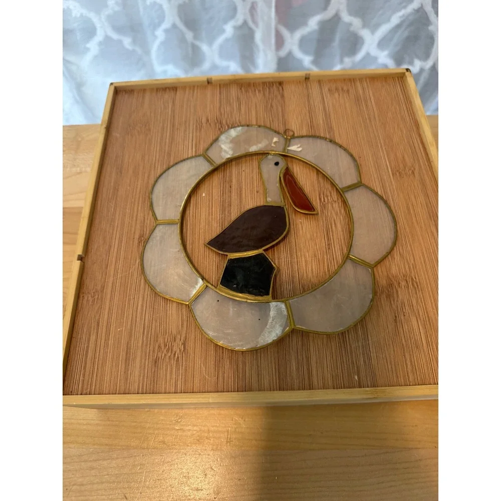 N/A vintage stained