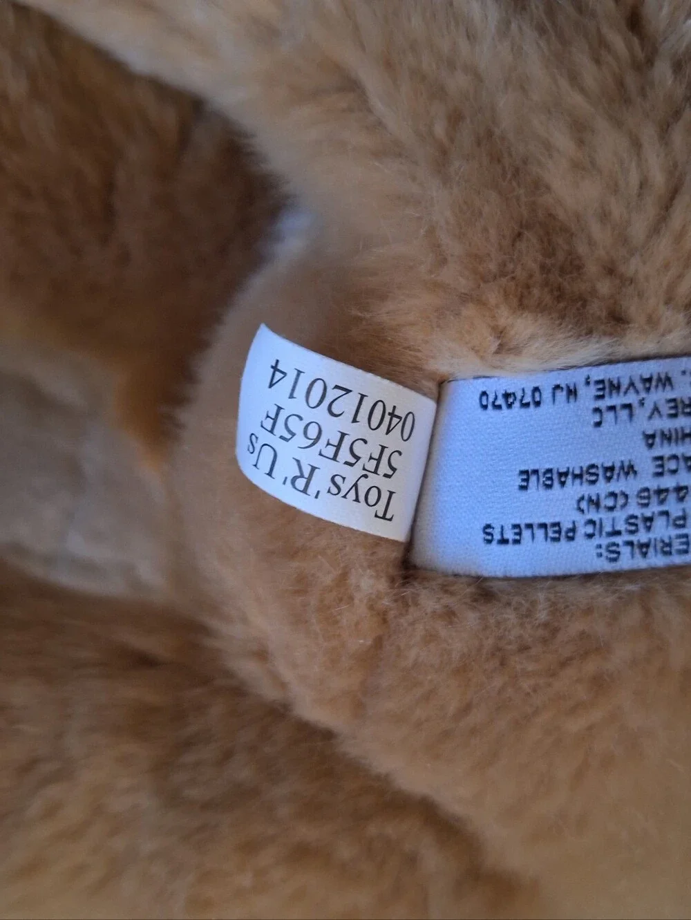 FAO Schwarz tawny plush