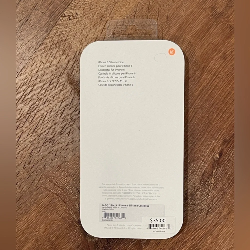 Apple blue iphone