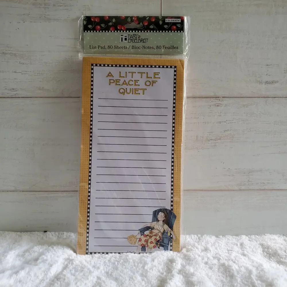 Mary Engelbreit Magnetic List Pad