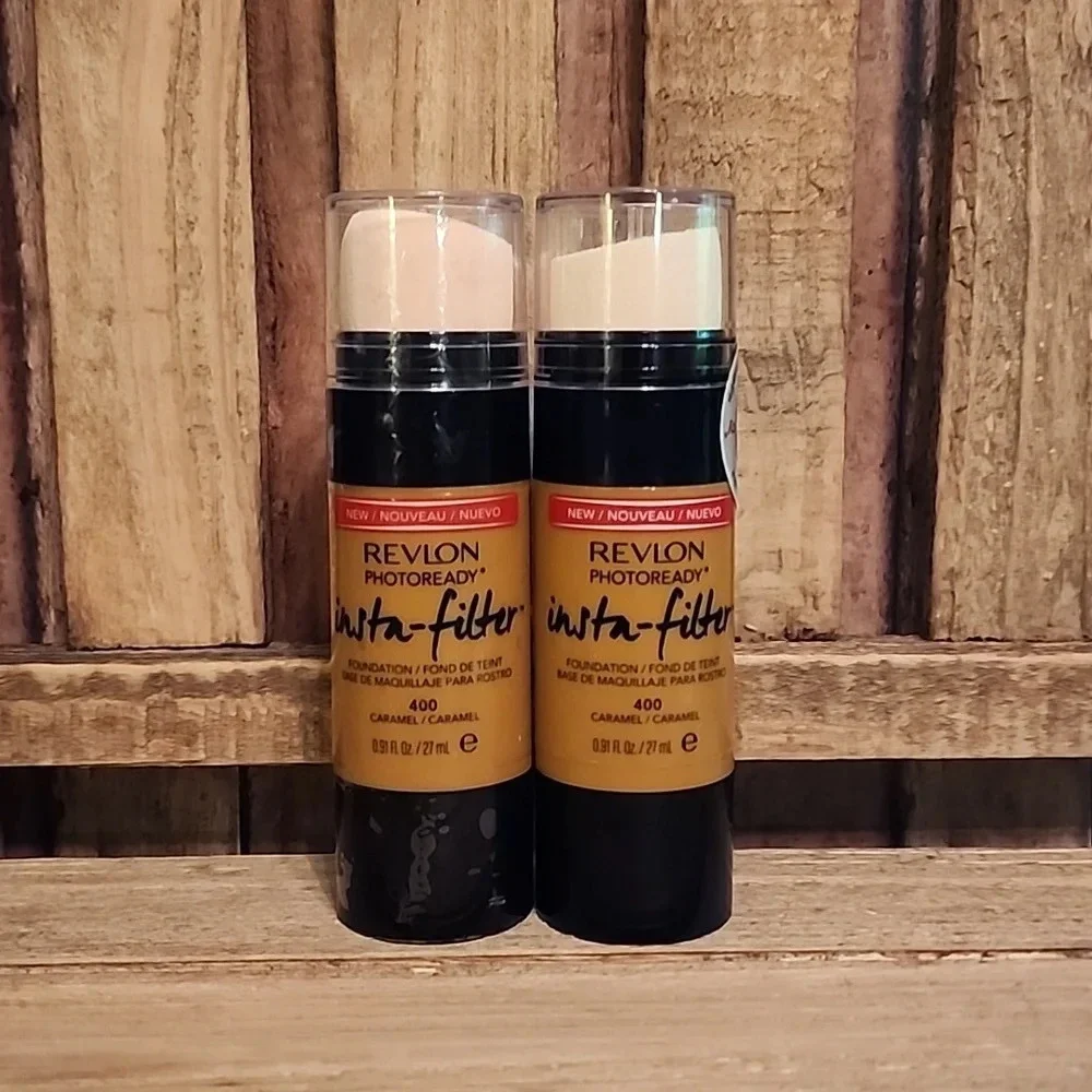 (2) Revlon PhotoReady Insta-Filter Foundation- 400 Caramel