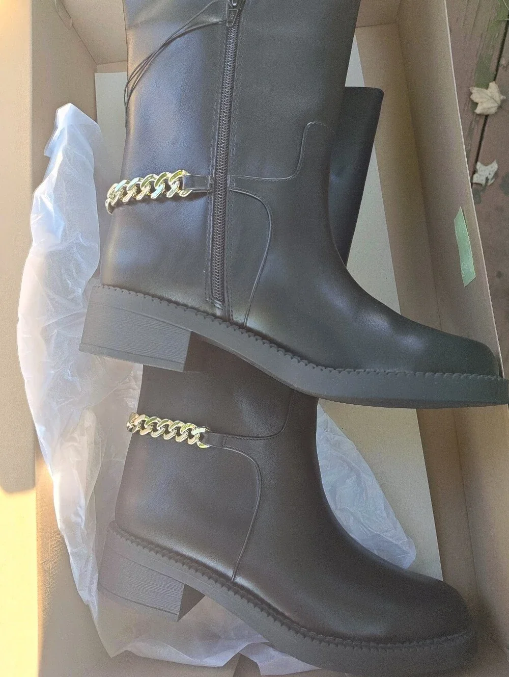 a new day black boots