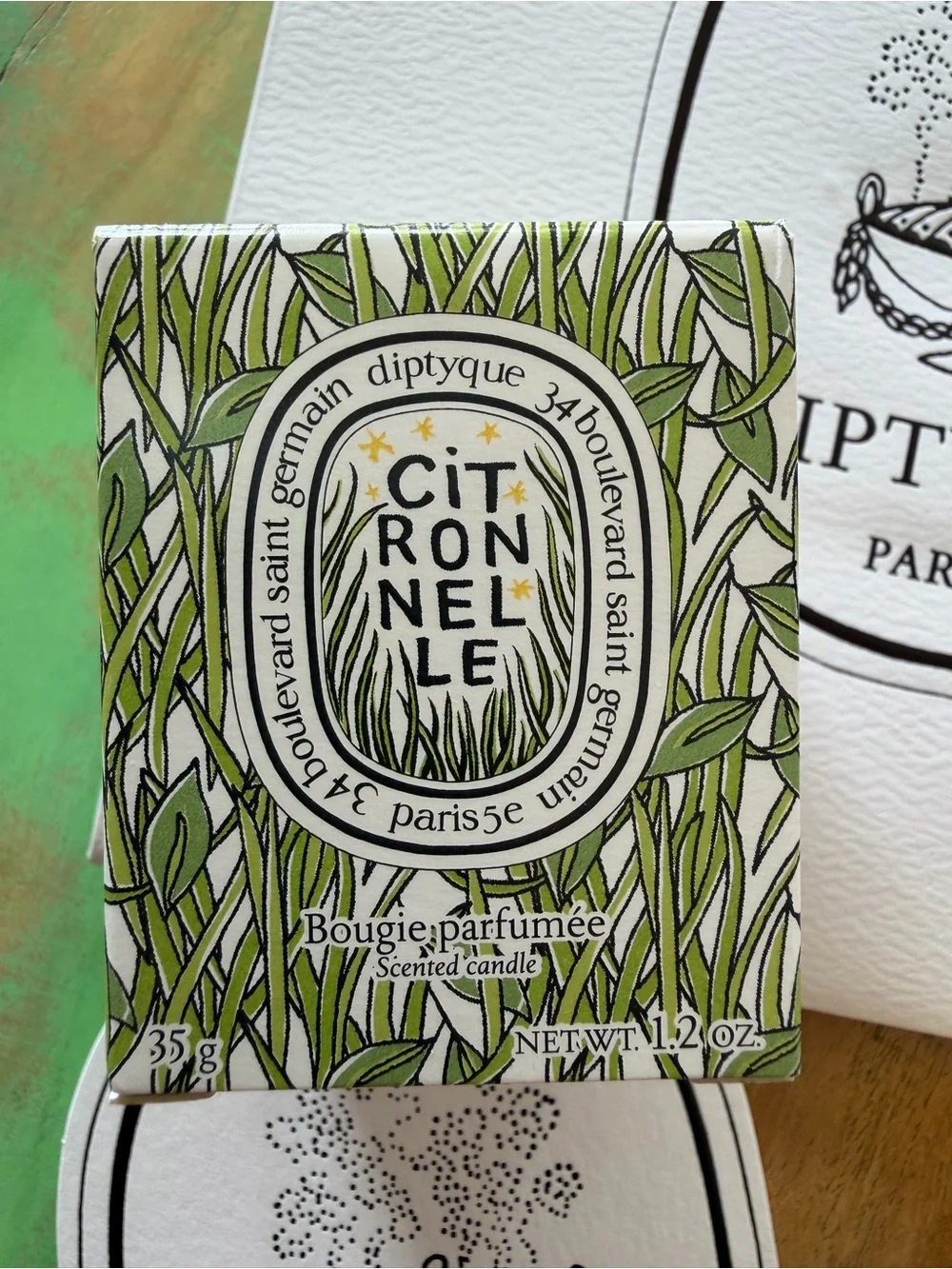 diptyque elegant citronnelle