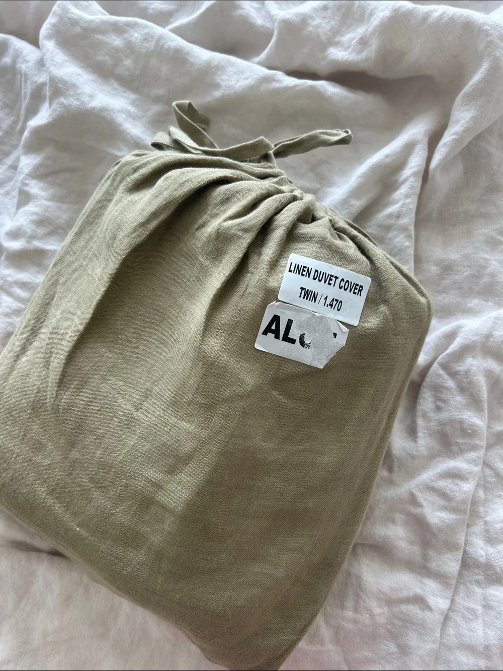 Quince linen twin