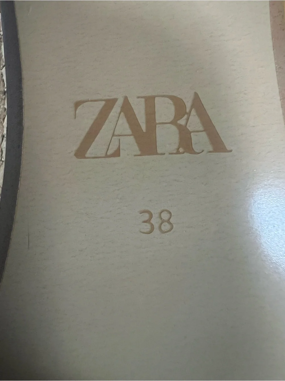 Zara bold metallic