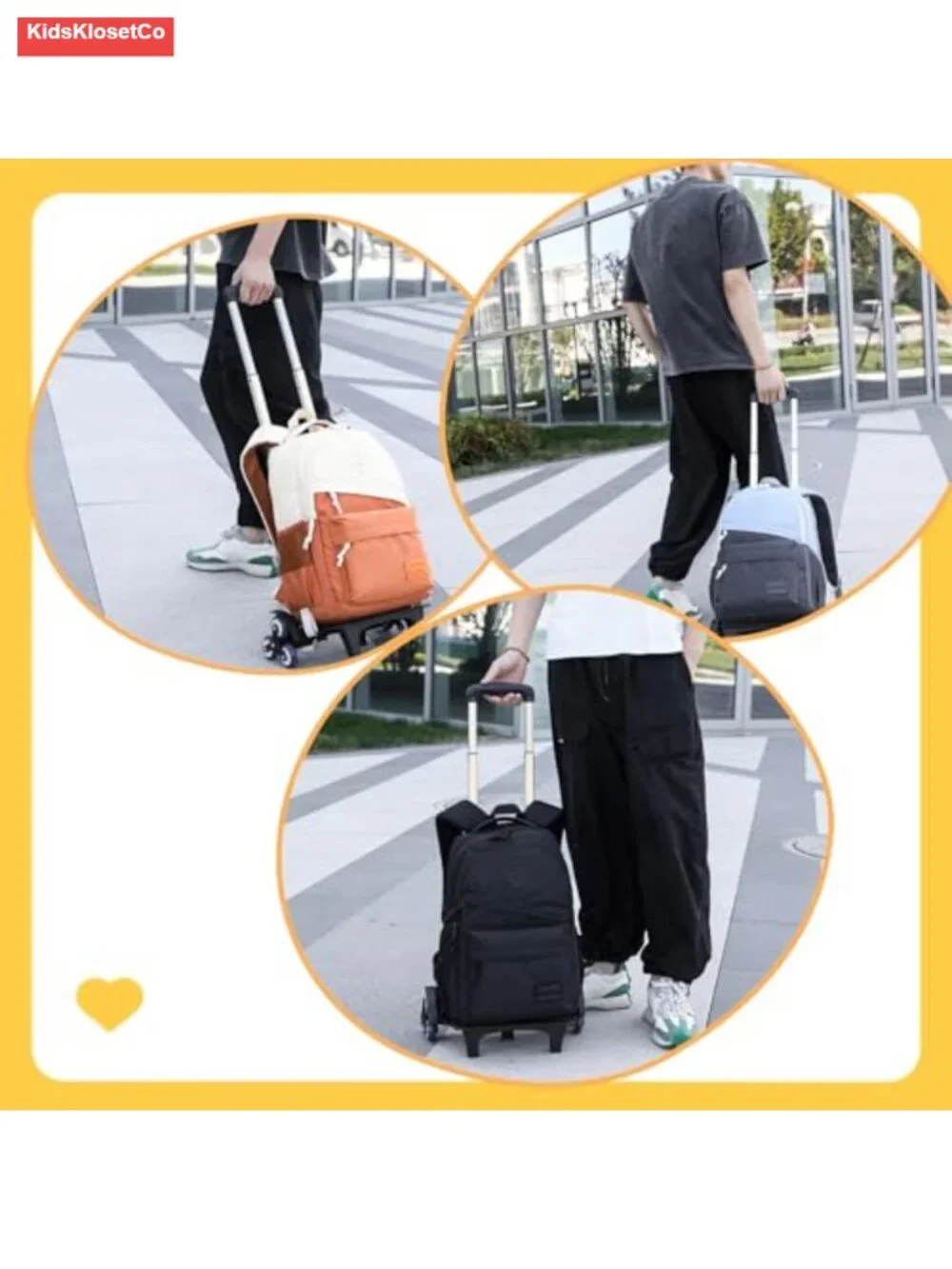 N/A rolling backpack