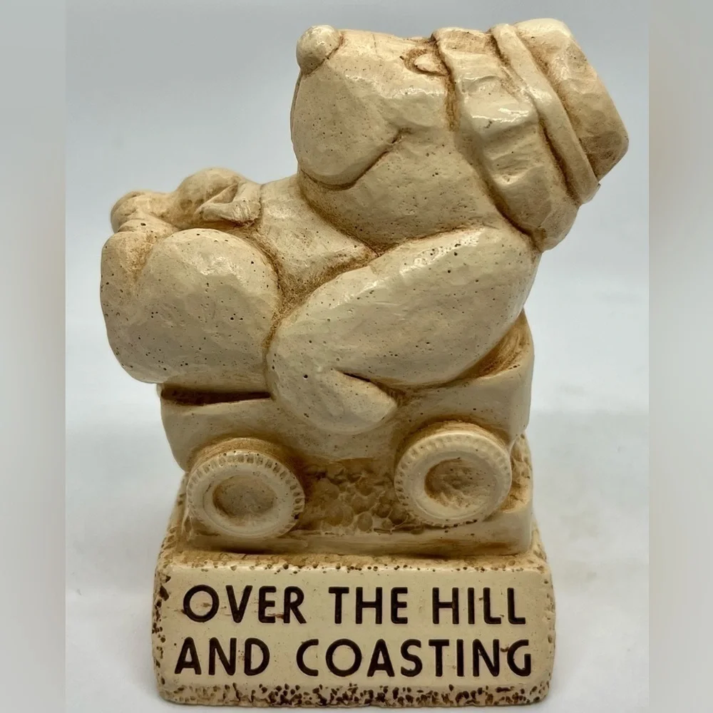 Vintage 1988 “Over The Hill” Paula Sillisculpt Figurine W•736
