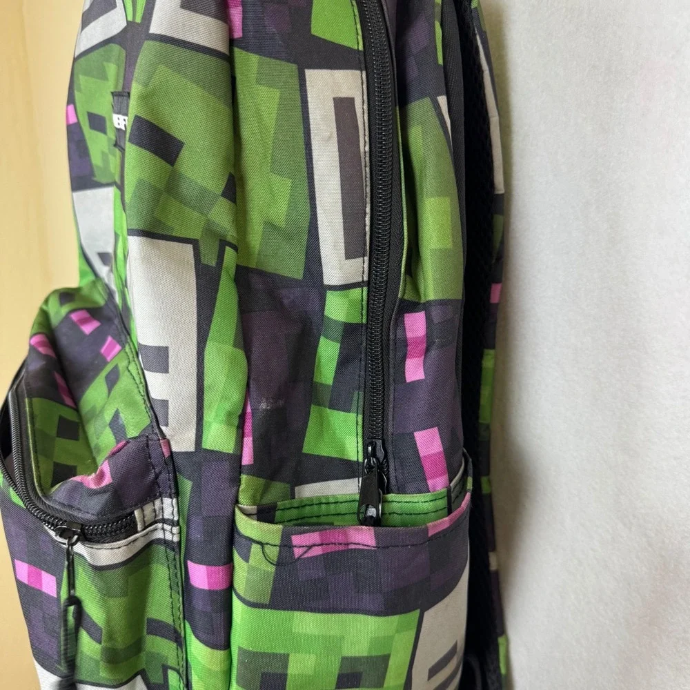 Minecraft backpack showcases