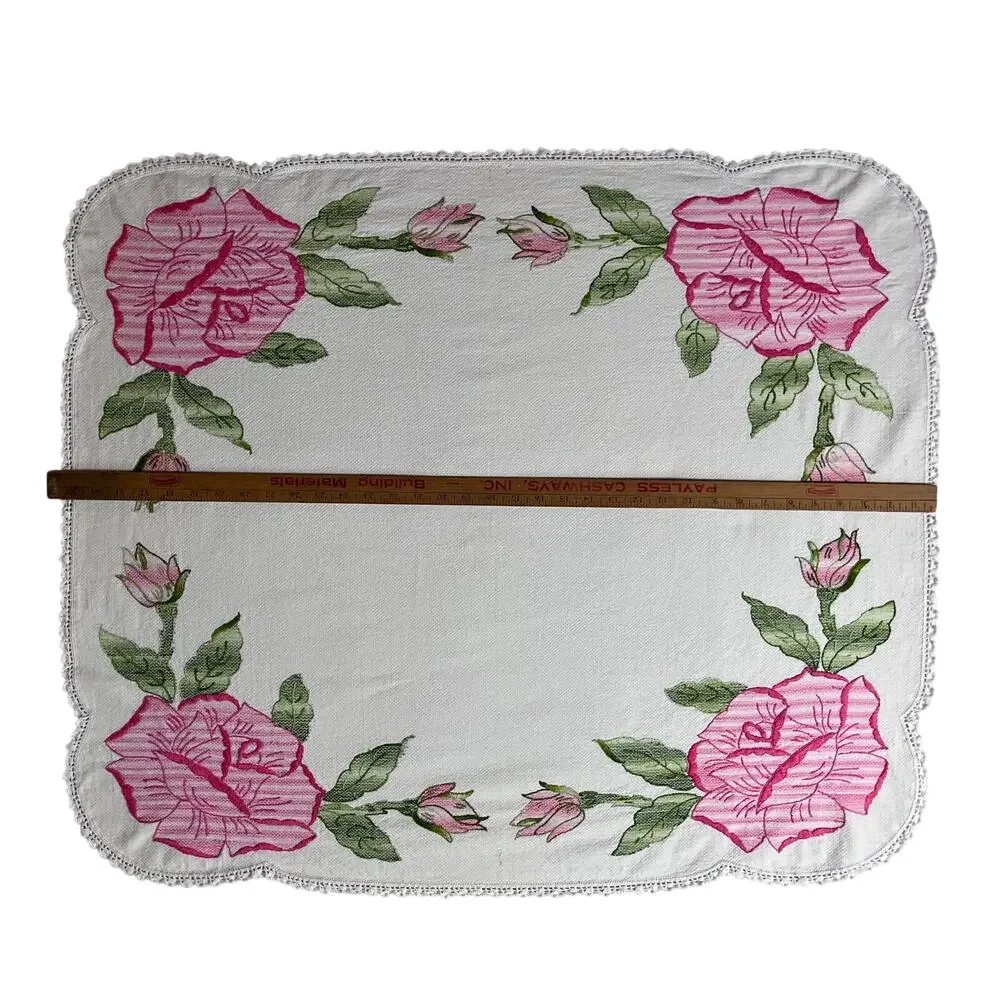 Handcrafted vintage embroidered
