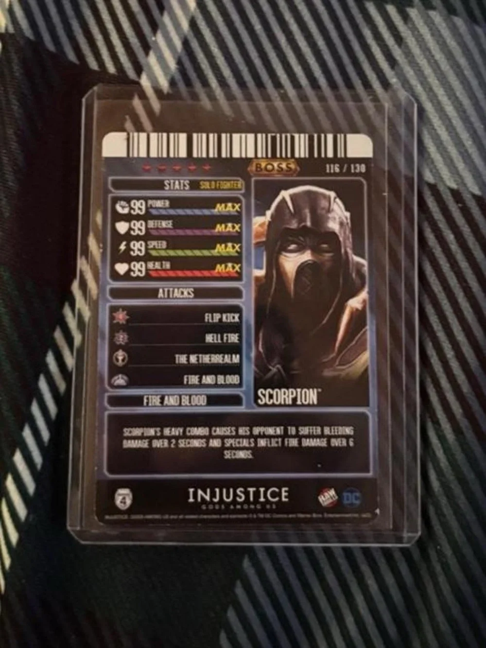 Boss injustice scorpion