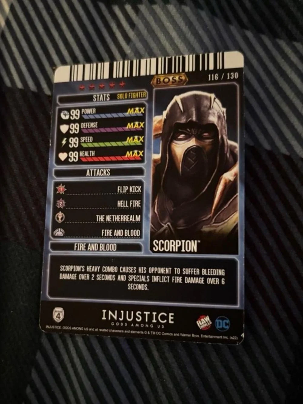 Boss injustice scorpion