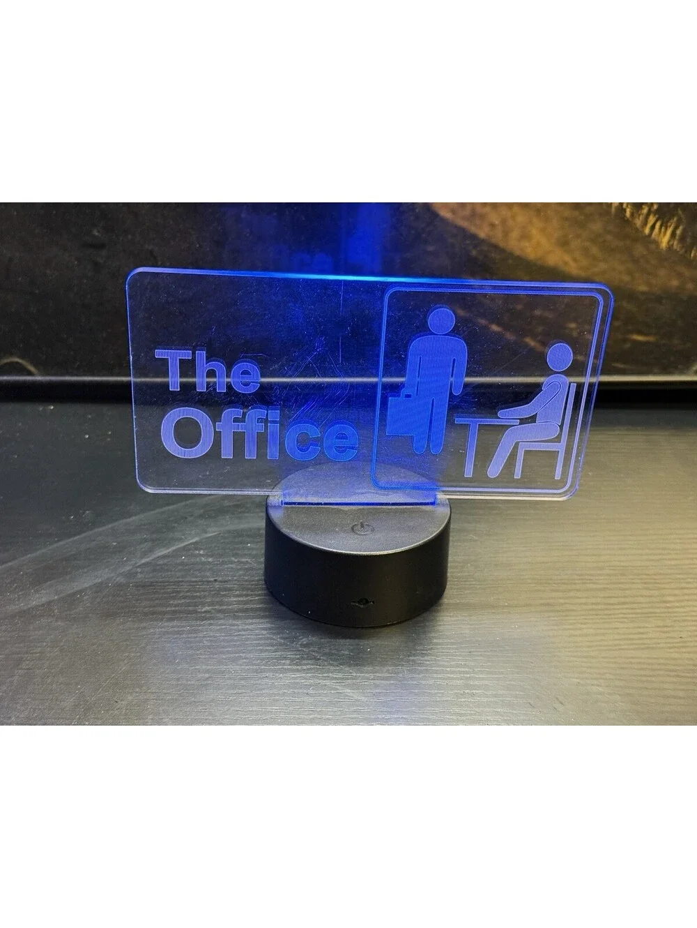 The Office LED Acrylic Night Light Desktop Lamp TV Show Decor