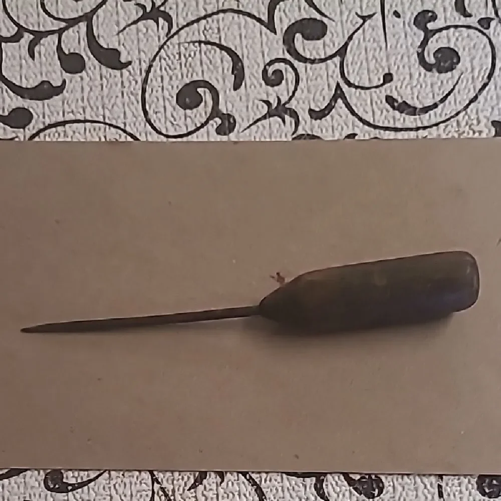 Antique  Wooden Handle Ice Pick