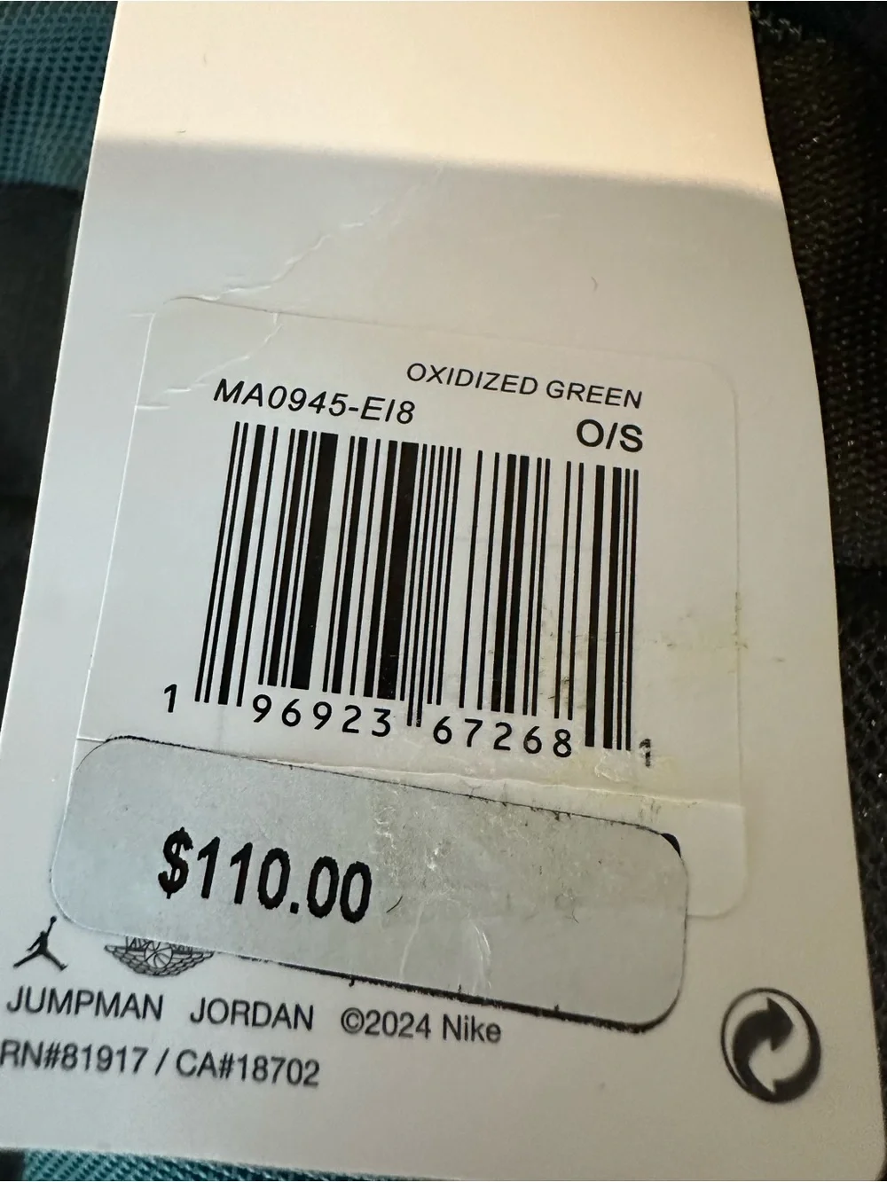 Jordan sleek backpack