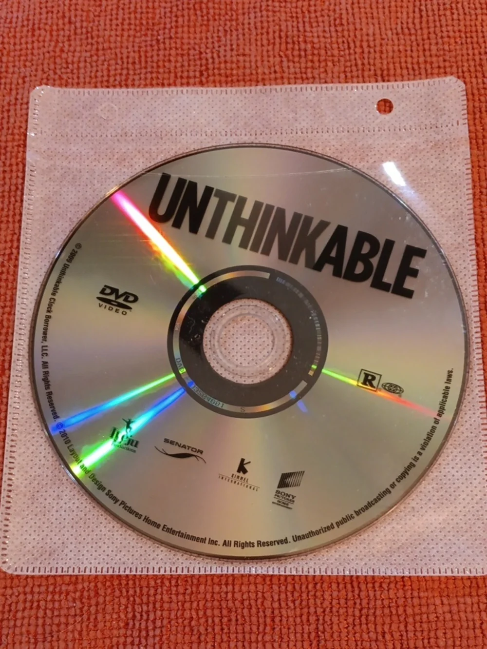 Sony 2010 thriller