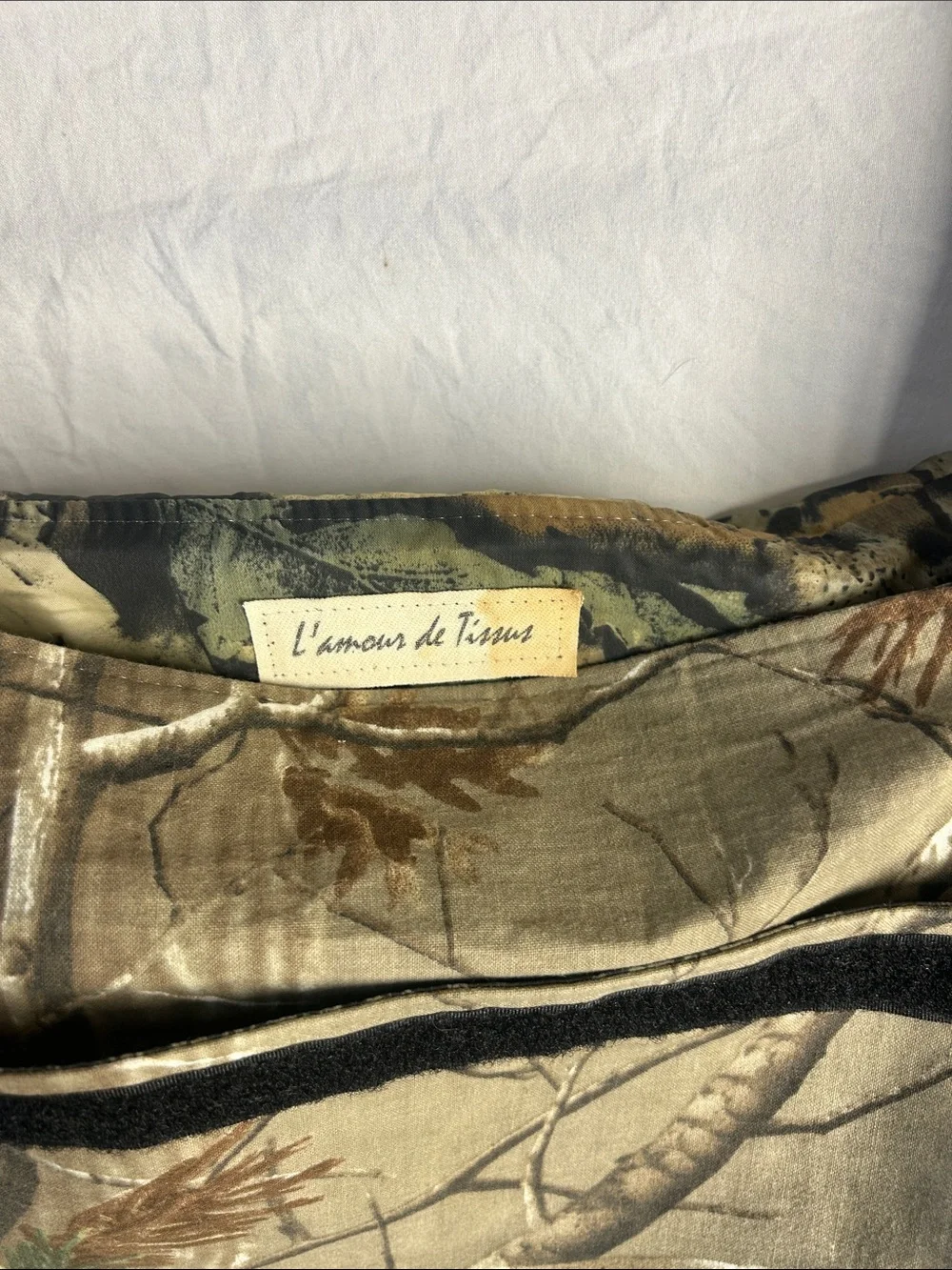 Lamour de tissus durable camouflage
