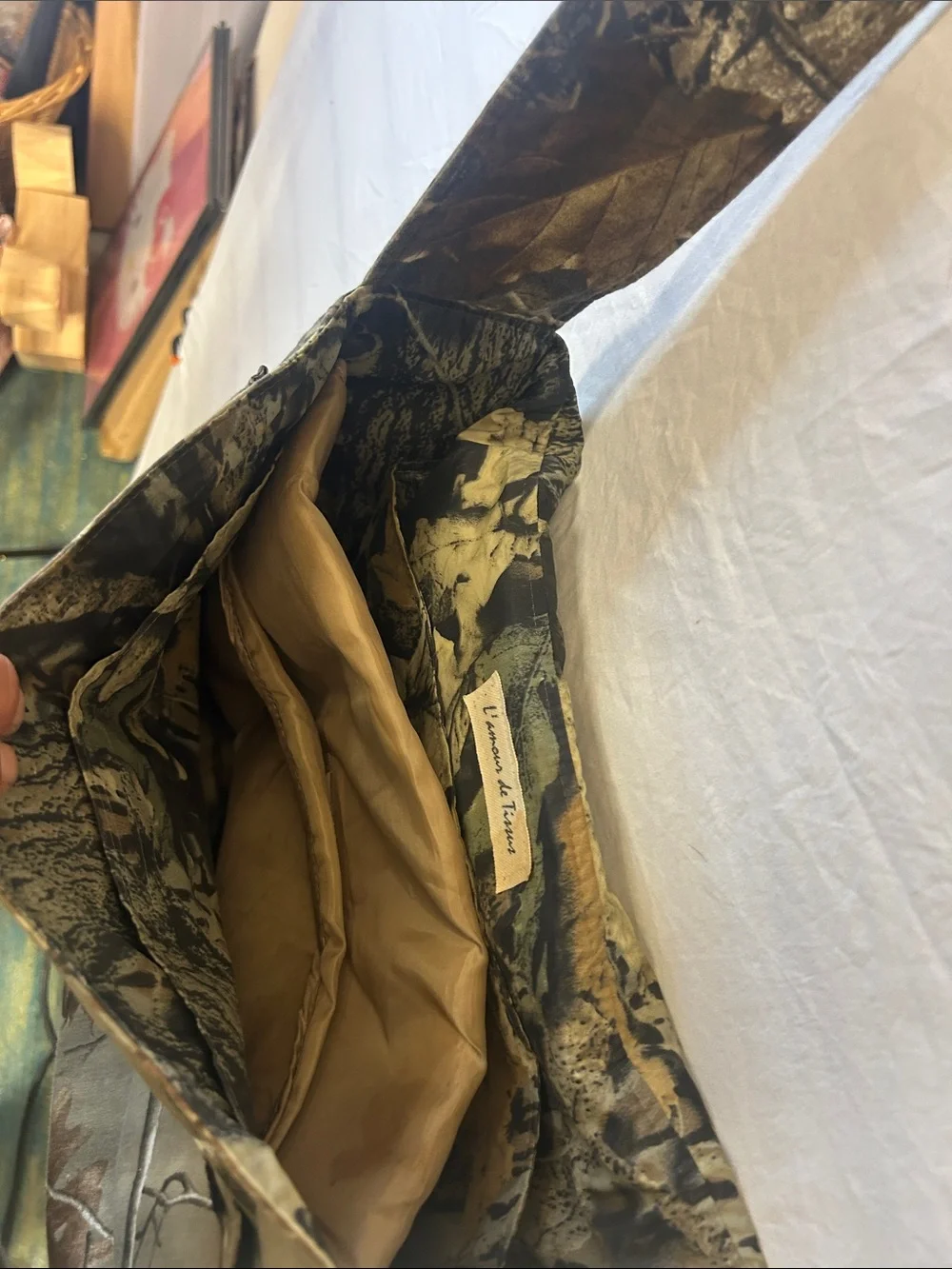 Lamour de tissus durable camouflage