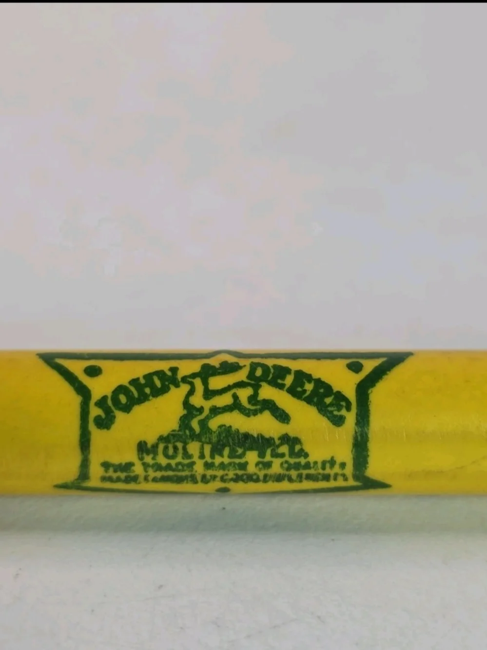 John Deere vintage yellow