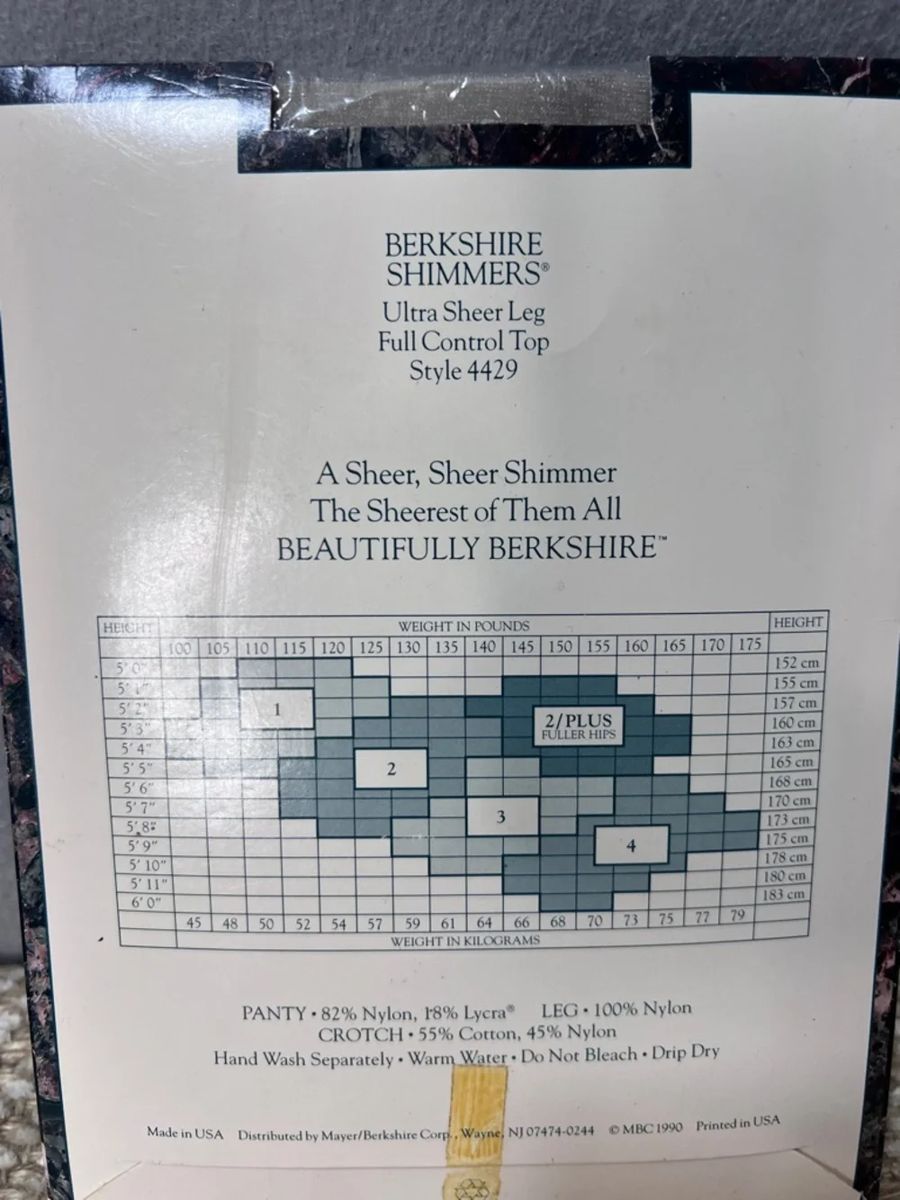 Berkshire vintage shimmers