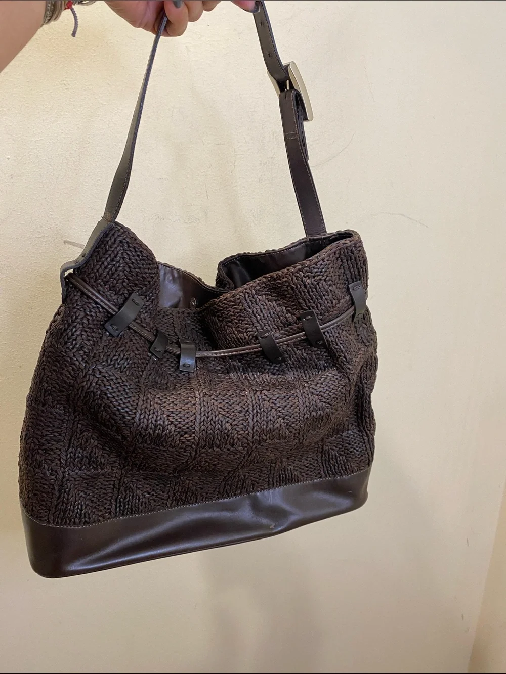 twisty accesories stylish brown