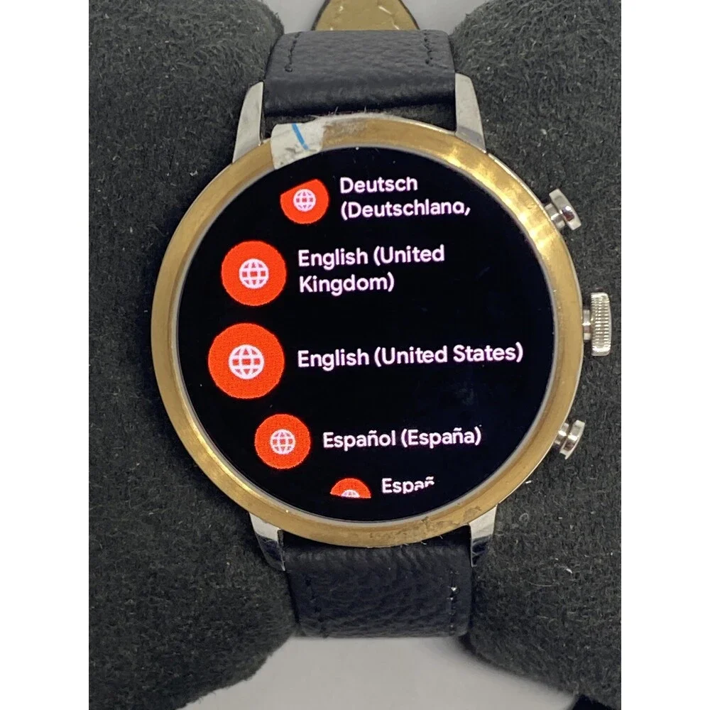 Fossil Gen 4 Authentic Digital Dial Smart Watch Custom Band FTW6016 AB622