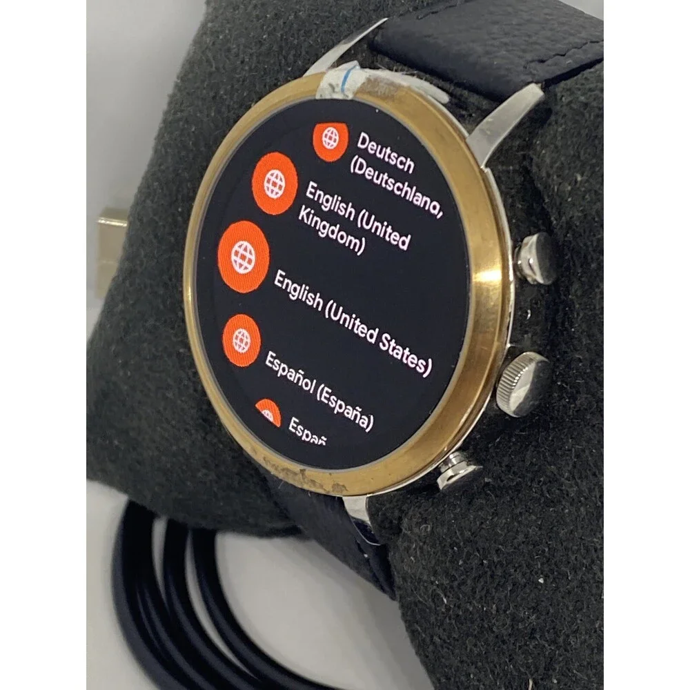 Fossil Gen 4 Authentic Digital Dial Smart Watch Custom Band FTW6016 AB622