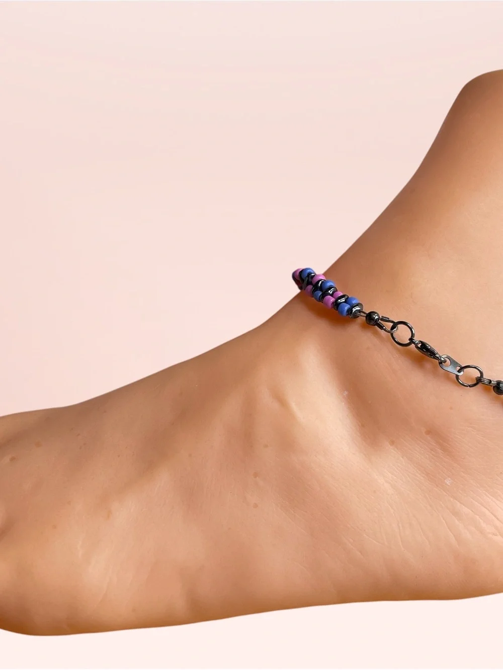 Handmade charming anklet