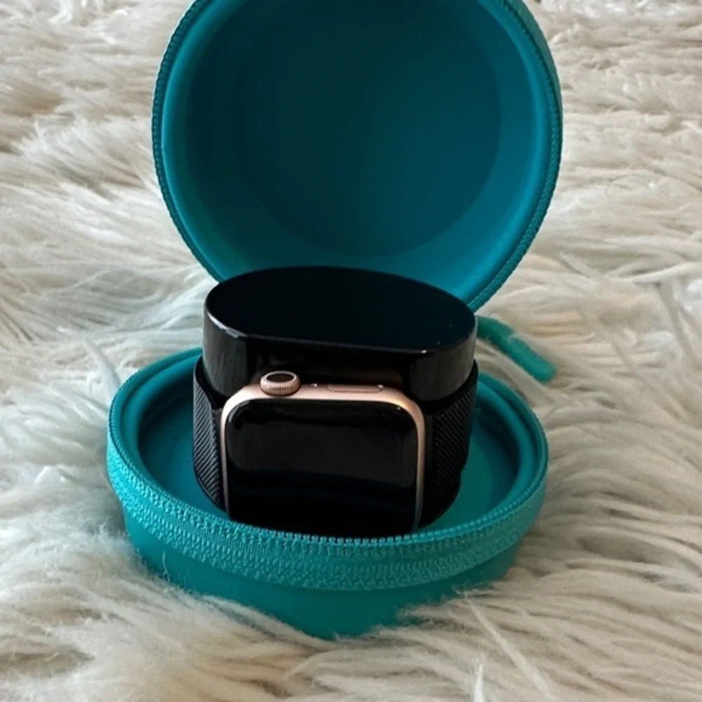 Apple Smartwatch with Black Band