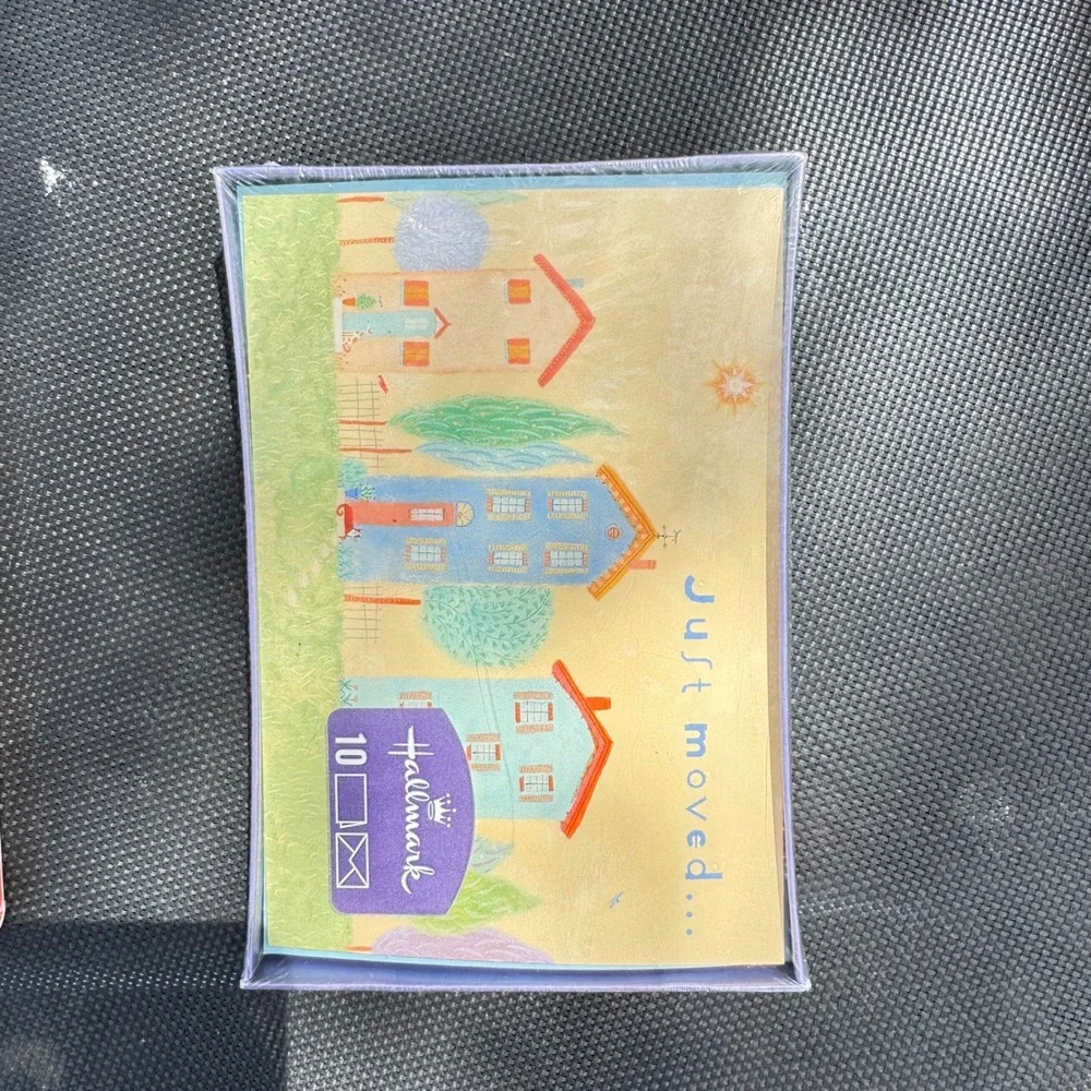 Hallmark Just Moved New Address Announcements 10 Cards Envelopes BM6620 USA‎
