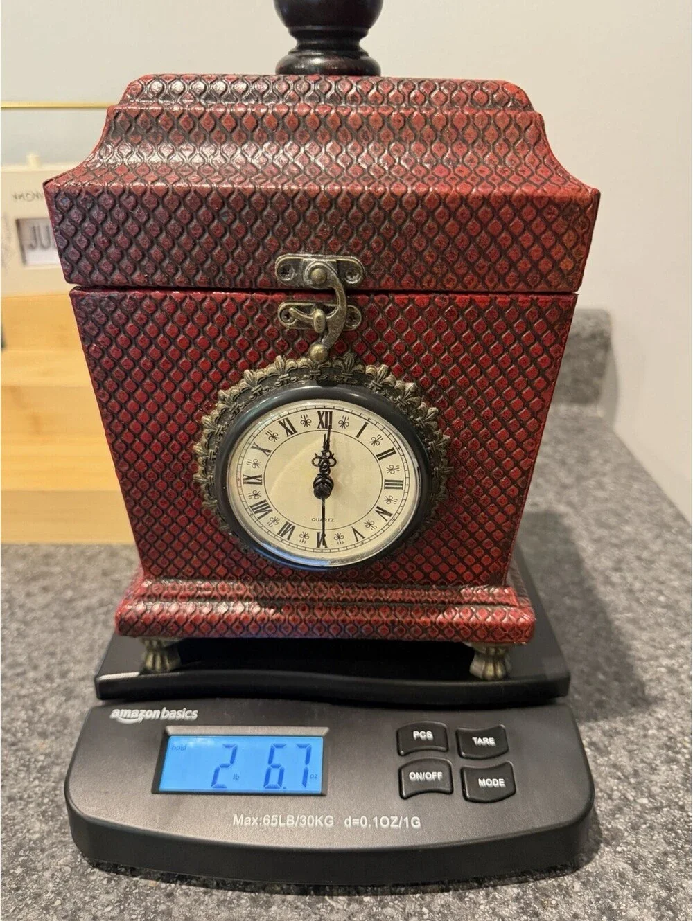 Home Interiors clock currently