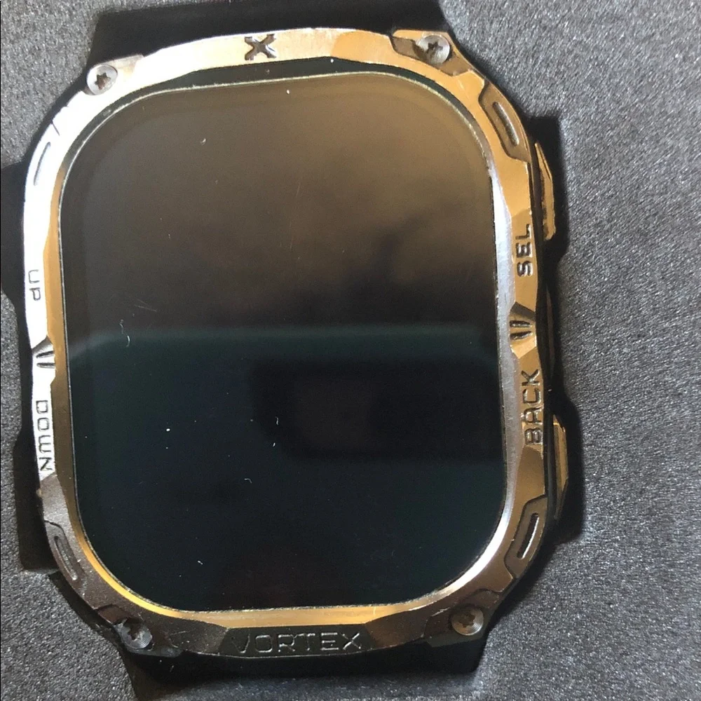 carbinox vortex black smartwatch